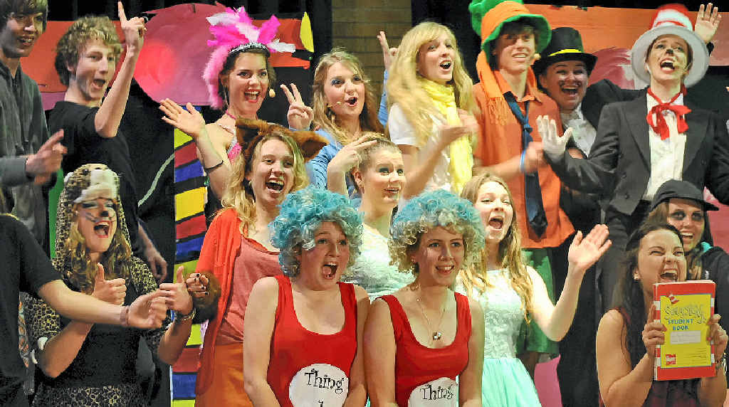 CENTRE STAGE: Students from Alstonville High School put on a show. CENTRE STAGE: Students from Alstonville High School put on a show.